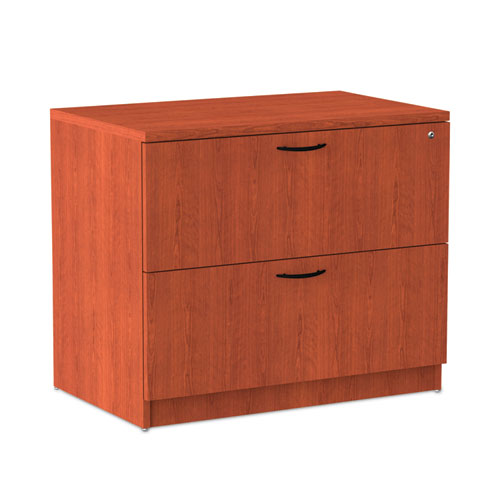 Image of Alera® Alera Valencia Series Lateral File, 2 Legal/letter-Size File Drawers, Medium Cherry, 34" X 22.75" X 29.5"