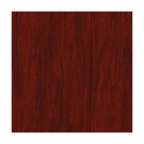 Image of Alera® Alera Valencia Series Full Pedestal File, Left/right, 3-Drawers: Box/box/file, Legal/letter, Mahogany, 15.63" X 20.5" X 28.5"