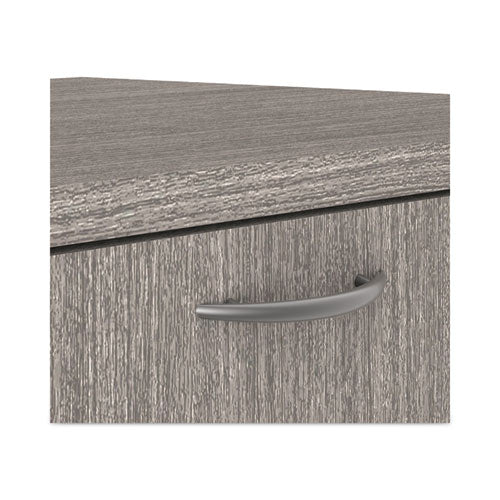 Image of Alera® Alera Valencia Series Lateral File, 2 Legal/Letter-Size File Drawers, Gray, 34" x 22.75" x 29.5"