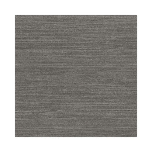 Image of Alera® Alera Valencia Series Full Pedestal File, Left or Right, 2 Legal/Letter-Size File Drawers, Gray, 15.63" x 20.5" x 28.5"