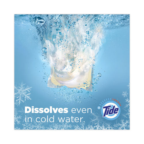Image of Tide® Pods, HE Compatible, Unscented, 81 Pods/Tub, 4 Tubs Carton