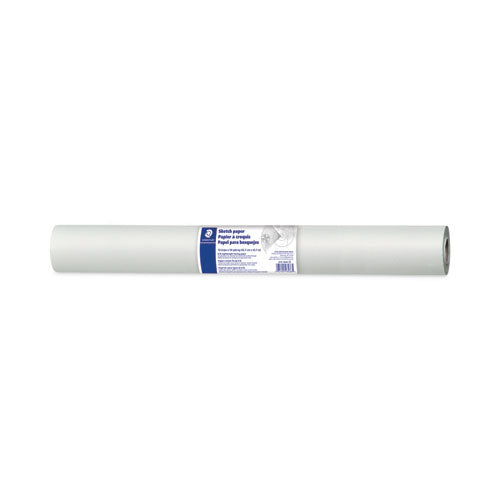 Image of Staedtler® Transparent Sketch Paper Roll, 8 lb Bond Weight, 18" x 50 yd, White