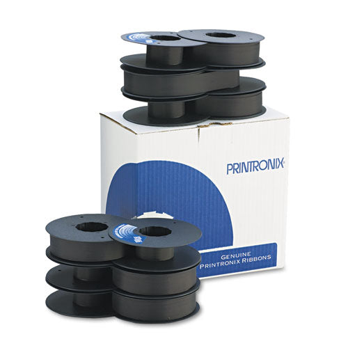 Image of Printronix® 107675007 Text Ribbon, Black, 6/Box