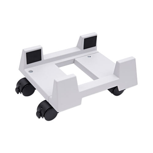 Image of Innovera® Mobile Cpu Stand, 8.75w X 10d X 5h, Light Gray
