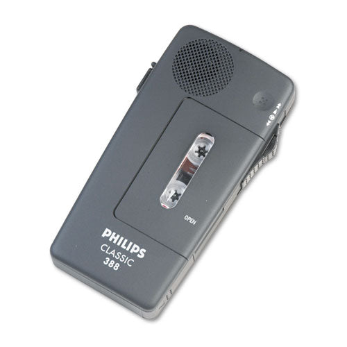 Image of Philips® Pocket Memo 388 Slide Switch Mini Cassette Dictation Recorder