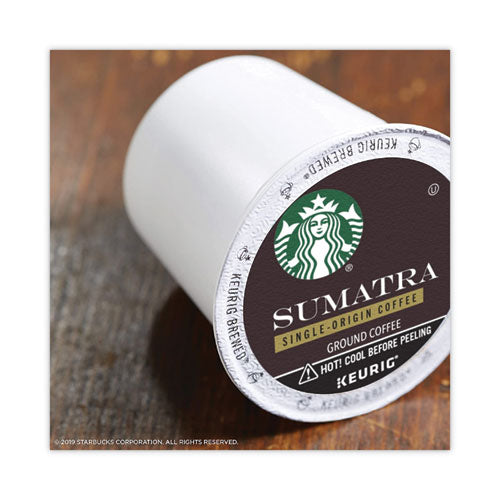 Image of Starbucks® Sumatra Coffee K-Cups, Sumatra, 0.4 oz K-Cup, 96/Box