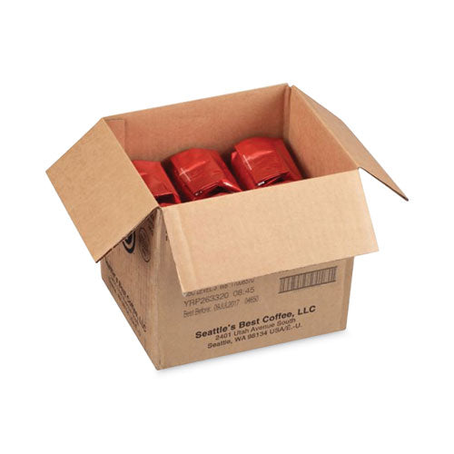 Image of Seattle's Best Port Side Blend Whole Bean Coffee, Medium Roast, 12 oz Bag, 6/Carton
