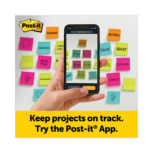Image of Post-it® Easel Pads Super Sticky Vertical-Orientation Self-Stick Easel Pads, Quadrille Rule (1 sq/in), 25 x 30, White, 30 Sheets, 2/Carton