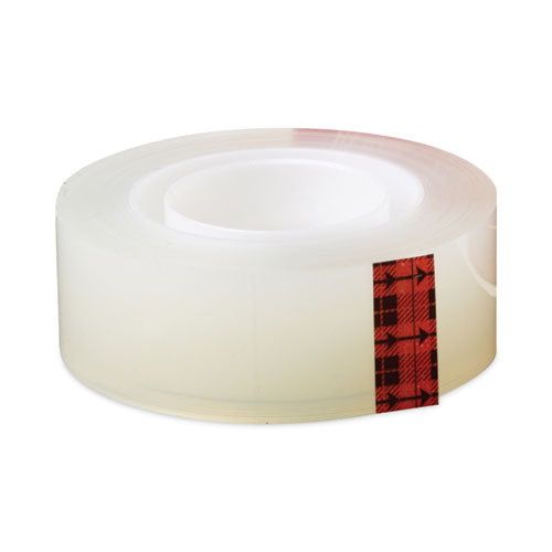 Image of Scotch® Transparent Tape, 1" Core, 0.75" X 83.33 Ft, Transparent, 24/pack