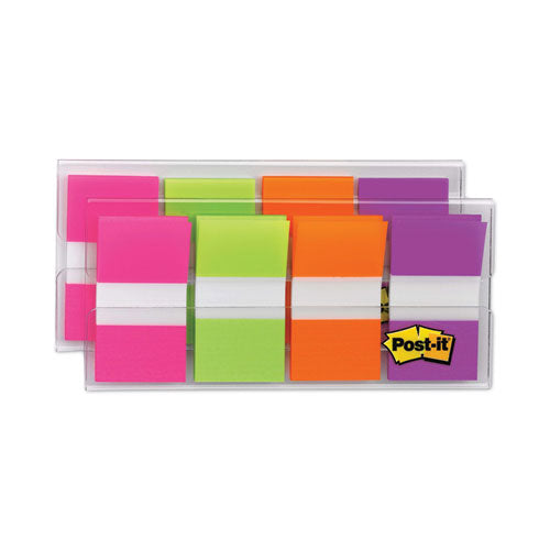 Image of Post-it® Flags Page Flags In Portable Dispenser, Bright, 160 Flags/dispenser
