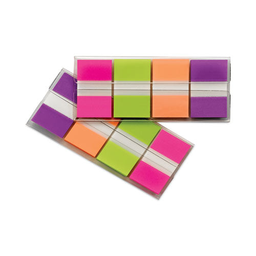 Image of Post-it® Flags Page Flags In Portable Dispenser, Bright, 160 Flags/dispenser