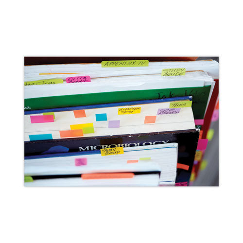Image of Post-it® Flags Standard Page Flags in Dispenser, White, 50 Flags/Dispenser, 2 Dispensers/Pack