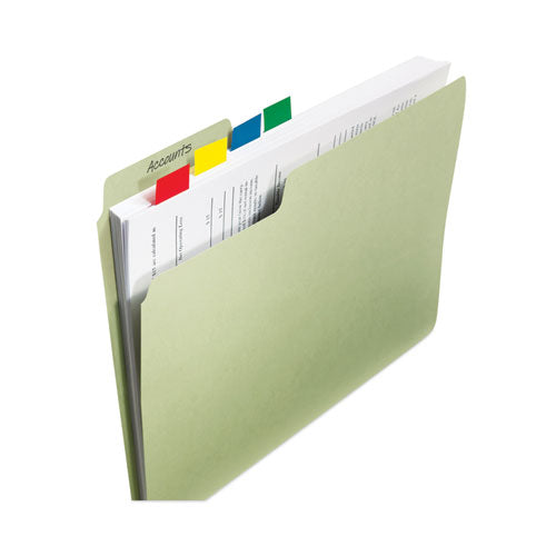 Image of Post-it® Flags Standard Page Flags in Dispenser, Yellow, 50 Flags/Dispenser, 2 Dispensers/Pack