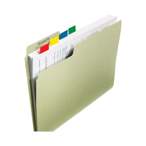 Image of Post-it® Flags Marking Page Flags in Dispensers, Yellow, 50 Flags/Dispenser, 12 Dispensers/Box