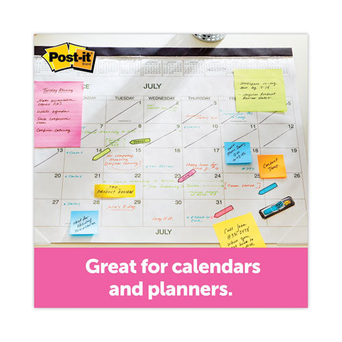 Image of Post-it® Flags Arrow 0.5" Page Flags, Assorted Primary/Brights, 252/Pack