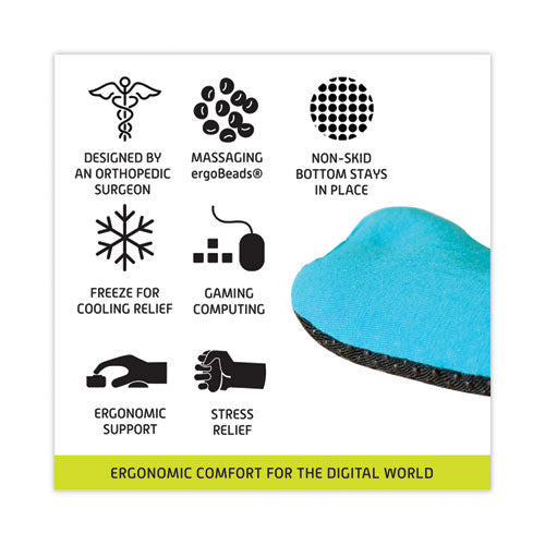 Image of IMAK® Ergo Le Petit Mouse Wrist Cushion, 4.25 x 2.5, Teal