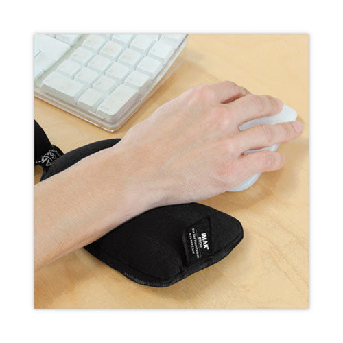 Image of IMAK® Ergo Mouse Wrist Cushion, 5.75 x 3.75, Black