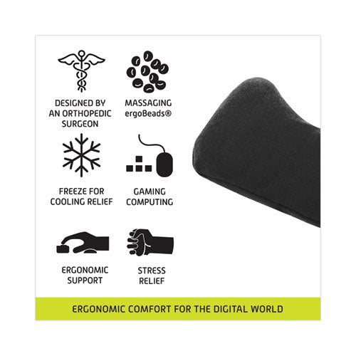 Image of IMAK® Ergo Mouse Wrist Cushion, 5.75 x 3.75, Black