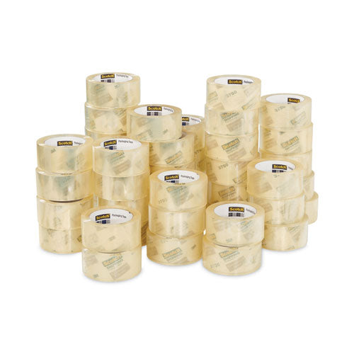 Image of Scotch® 3750 Commercial Grade Packaging Tape With Dispenser, 3" Core, 1.88" X 54.6 Yds, Clear, 48/pack