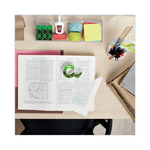Image of Scotch® Magic Tape In Handheld Dispenser, 1" Core, 0.75" X 25 Ft, Clear, 4/pack
