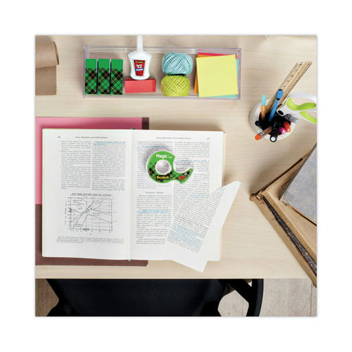 Image of Scotch® Magic Tape In Handheld Dispenser, 1" Core, 0.75" X 54.17 Ft, Clear, 6/pack