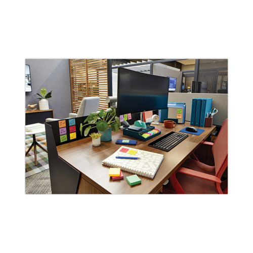Image of Post-it® Notes Super Sticky Pads in Playful Primary Collection Colors, 2" x 2", 90 Sheets/Pad, 8 Pads/Pack
