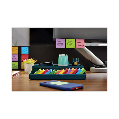 Image of Post-it® Notes Super Sticky Pads in Energy Boost Collection Colors, 2" x 2", 90 Sheets/Pad, 8 Pads/Pack