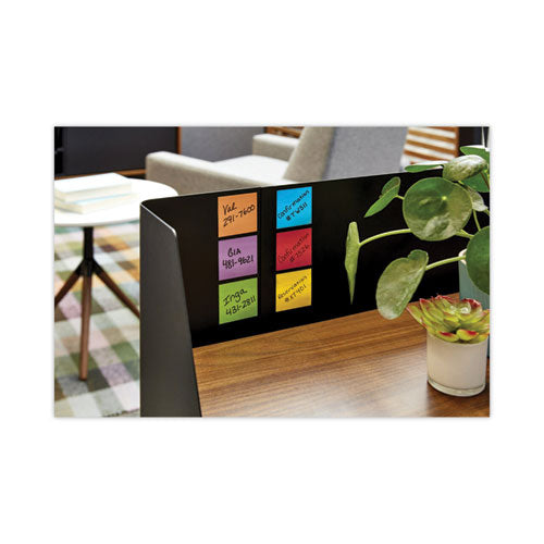 Image of Post-it® Notes Super Sticky Pads in Energy Boost Collection Colors, 2" x 2", 90 Sheets/Pad, 8 Pads/Pack