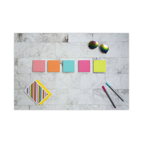 Image of Post-it® Notes Original Pads in Poptimistic Collection Colors, 3" x 3", 100 Sheets/Pad, 5 Pads/Pack