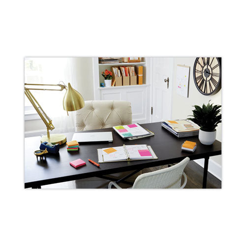 Image of Post-it® Notes Original Pads in Poptimistic Collection Colors, 3" x 3", 100 Sheets/Pad, 5 Pads/Pack