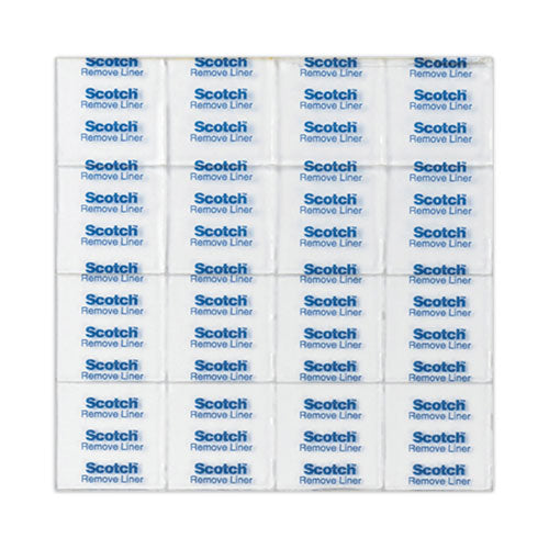 Image of Scotch® Removable Clear Mounting Squares, Holds Up To 0.33 Lbs, 0.69 X 0.69, Clear, 35/pack