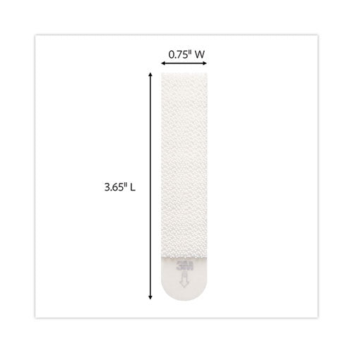 Image of Command Picture Hanging Strips, Value Pack, Large, Removable, Holds Up To 16 Lbs, 0.75 X 3.65, White, 120 Pairs/pack