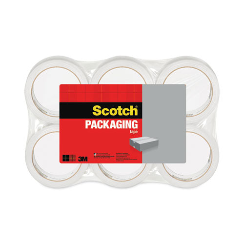 Image of Scotch® 3350 General Purpose Packaging Tape, 3" Core, 1.88" X 54.6 Yds, Clear, 6/pack