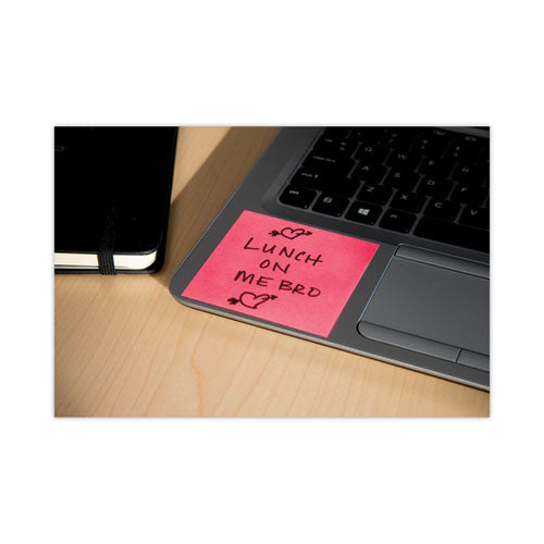 Image of Post-it® Notes Original Pads in Poptimistic Colors, Value Pack, 3" x 3", 100 Sheets/Pad, 14 Pads/Pack