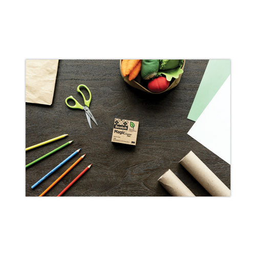 Image of Scotch® Magic Greener Tape, 1" Core, 0.75" X 75 Ft, Clear, 12/pack