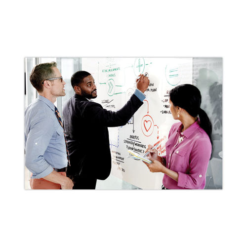 Image of Post-it® Dry Erase Surface, Laminate Film, 36" x 7 mil x 24", White