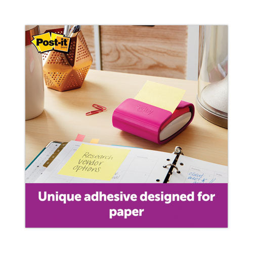 Image of Post-it® Pop-up Notes Original Canary Yellow Pop-up Refill Value Pack, 3" x 3", Canary Yellow, 100 Sheets/Pad, 24 Pads/Pack