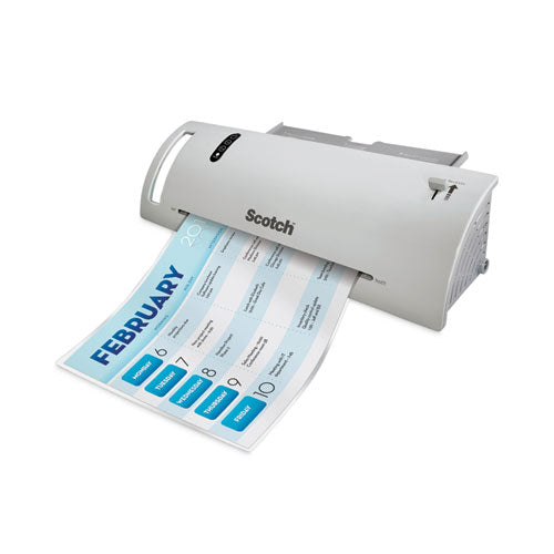 Image of Scotch Laminating Pouches, 3 Mil, 9" X 11.5", Gloss Clear, 50/pack