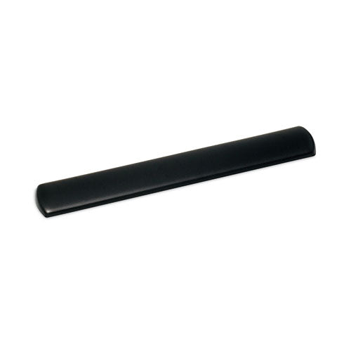 Image of 3M Antimicrobial Gel Large Keyboard Wrist Rest, 19 x 2.75, Black