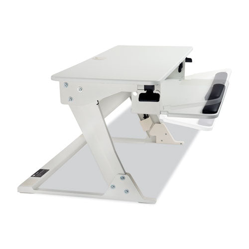 Image of 3M Precision Standing Desk, 35.4" x 23.2" x 6.2" to 20", White