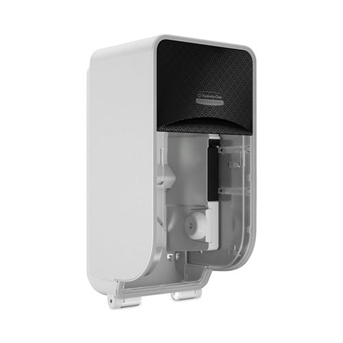 Image of Kimberly-Clark Professional ICON Coreless Standard Roll Toilet Paper Dispenser, 7.18 x 13.37 x 7.06, Black Mosaic