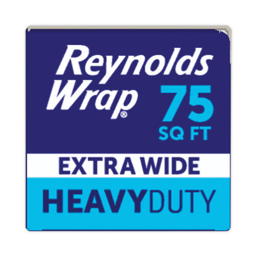 Image of Reynolds Wrap® Heavy Duty Aluminum Foil Roll, 18" x 75 ft