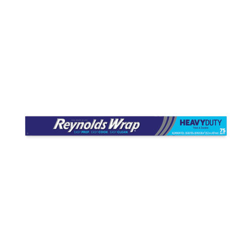 Image of Reynolds Wrap® Heavy Duty Aluminum Foil Roll, 18" x 75 ft, 20/Carton