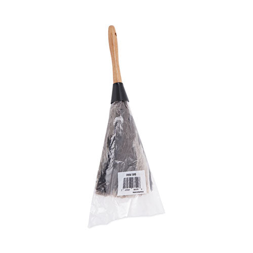 Image of Boardwalk® Professional Ostrich Feather Duster, 7" Wood Handle