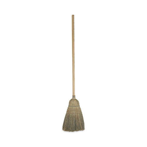 Image of Boardwalk® Warehouse Broom, Corn Fiber Bristles, 56" Overall Length, Natural