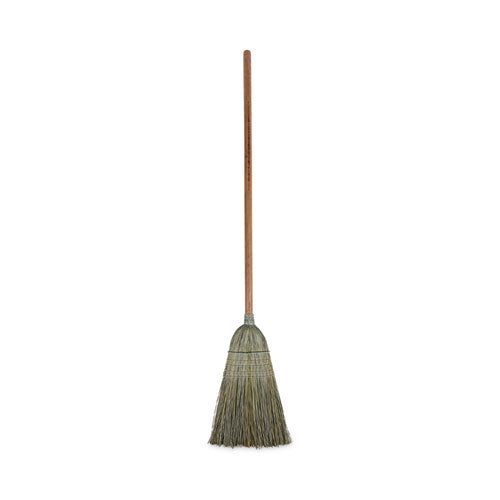 Image of Boardwalk® Warehouse Broom, Yucca Corn Fiber Bristles, 56" Overalll Length, Natural, 12/carton