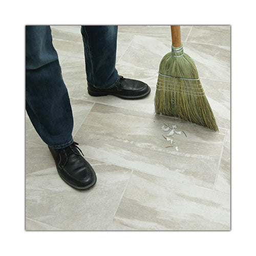 Image of Boardwalk® Warehouse Broom, Yucca Corn Fiber Bristles, 56" Overalll Length, Natural, 12/carton