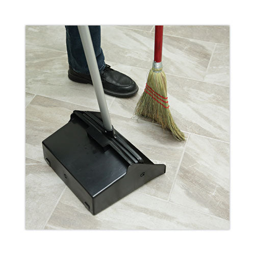 Image of Boardwalk® Corn Fiber Lobby/toy Broom, Corn Fiber Bristles, 39" Overall Length, Red