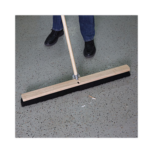Image of Boardwalk® Floor Brush Head, 2.5" Black Tampico Fiber Bristles, 36" Brush