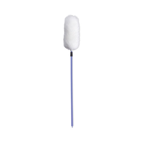 Image of Boardwalk® Lambswool Duster, 35" to 48" Extendable Plastic Handle